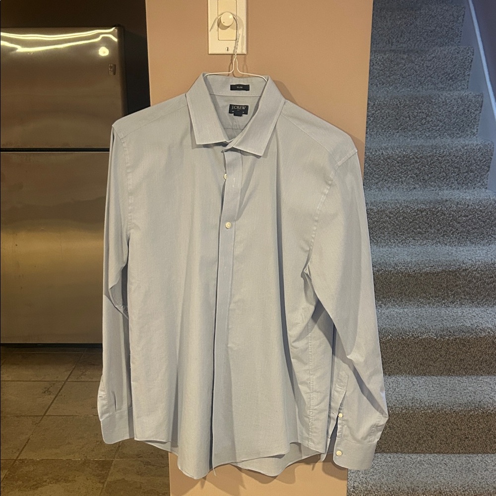 J. Crew Light Blue Dress Shirt